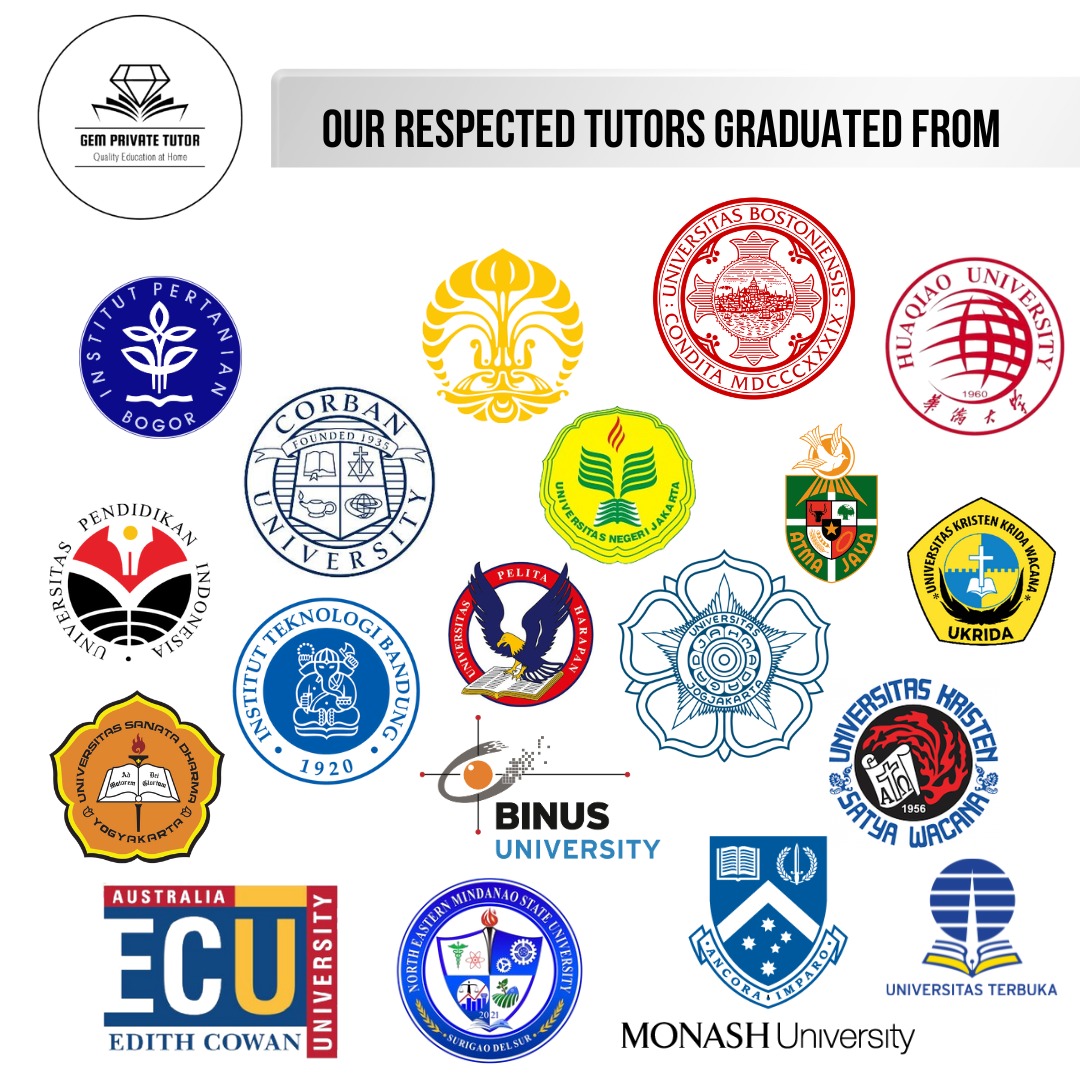 Tutors' Universities Logos